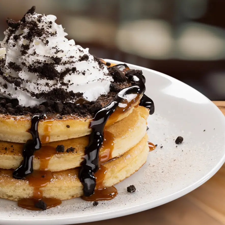 2 Oreo Pancake por Q89.00